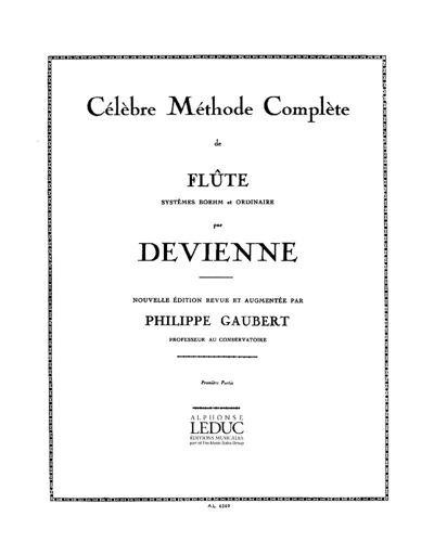 Célèbre méthode complète de flûte, Vol. 1 — François Devienne