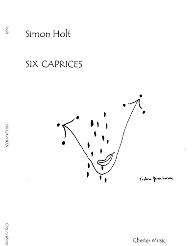 Six Caprices for Solo Countertenor or Mezzo Soprano — Simon Holt