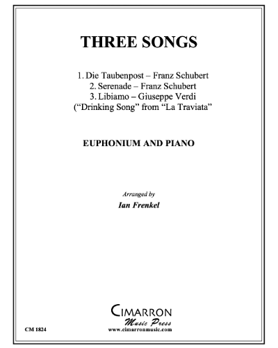 Three Songs for Euphonium and Piano — 威尔第
