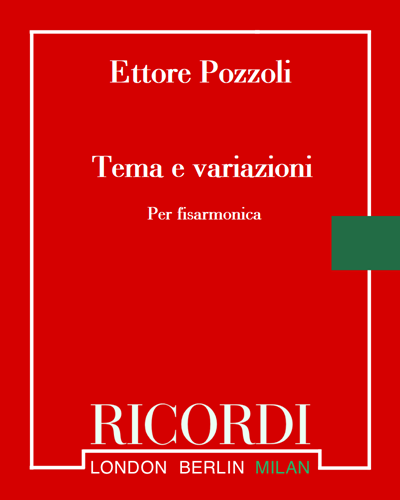 Tema e Variazioni — Ettore Pozzoli