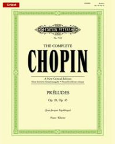 The Complete Chopin: Preludes for Piano — 肖邦