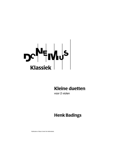 Little Duets — Henk Badings