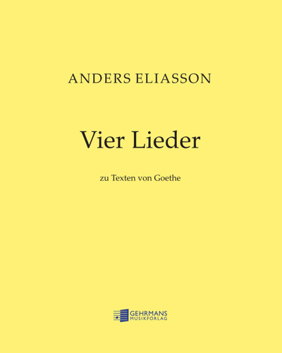 Four Songs — Anders Eliasson