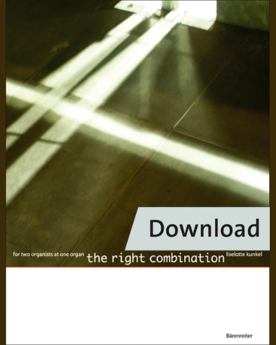 The Right Combination for Two Organists at One Organ — Liselotte Kunkel