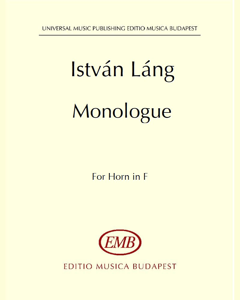 Monologue — István Láng