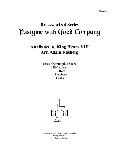 Pastyme with Good Company — King Henry VIII