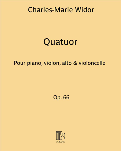 Quatuor, op. 66 — 维多尔