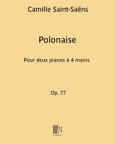 Polonaise in F minor, op. 77 — Camille Saint-Saëns