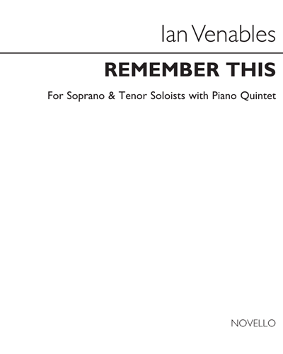 Remember This, op. 40 — Ian Venables