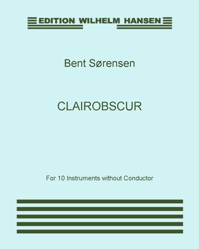 Clairobscur — Bent Sørensen