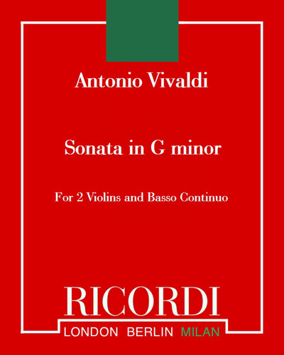 Sonata in G minor, op. 2 — 维瓦尔第