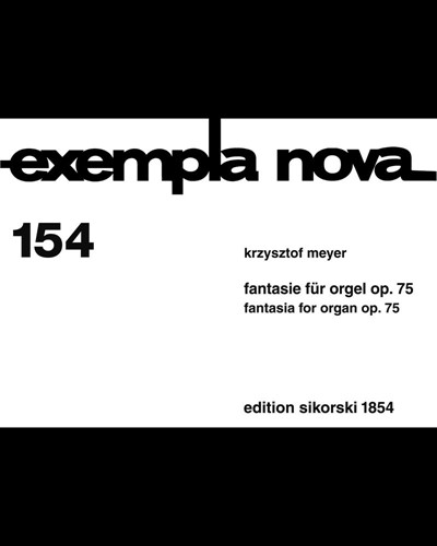 Fantasia, op. 75 — Krzysztof Meyer