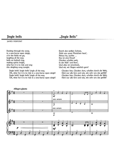 Jingle Bells — 詹姆斯·皮尔庞特