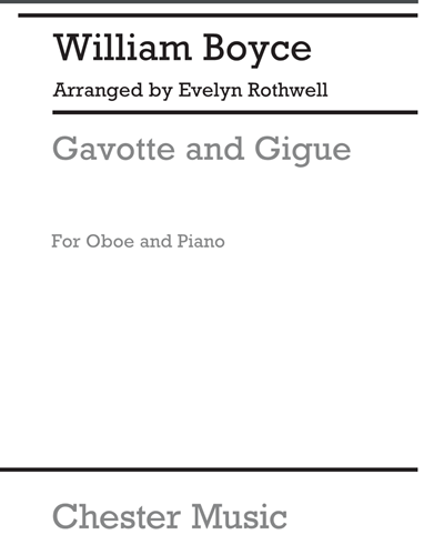 Gavotte and Gigue — 威廉·博伊斯