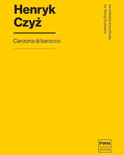 Canzona di Barocco — Henryk Czyż