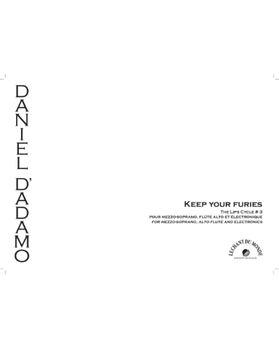 Keep your Furies (Lips Cycle #3) — Daniel D'Adamo