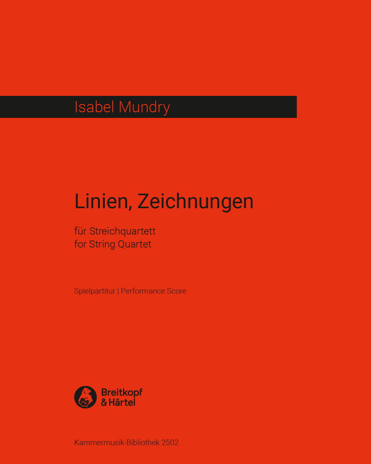 Linien, Zeichnungen — Isabel Mundry