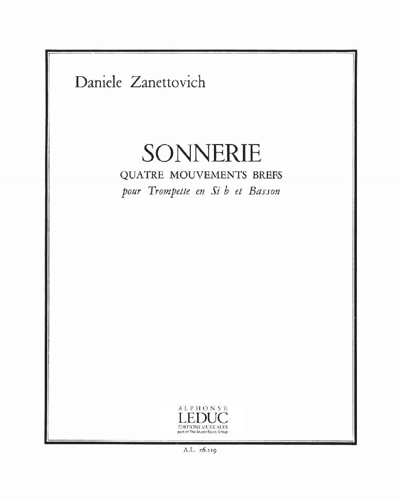 Sonnerie: quatre mouvements brefs — Daniele Zanettovich