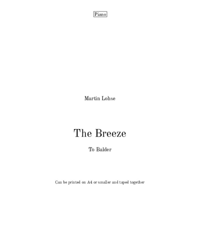 The Breeze — Martin Lohse