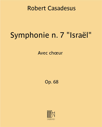 Symphony No. 7 'Israel', op. 68 — 卡扎德絮