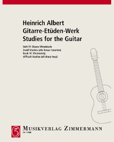 Studies for the guitar — Heinrich Albert