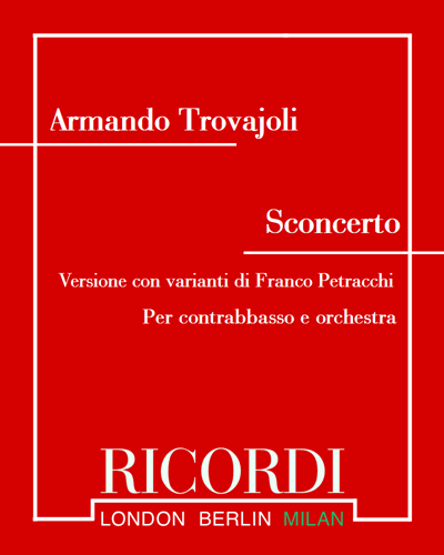 Sconcerto (Version by Franco Petracchi) — Armando Trovajoli