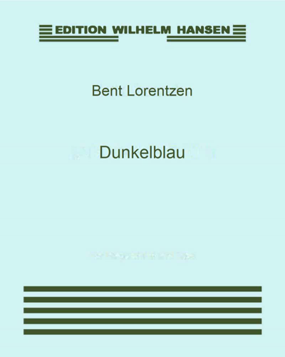 Dunkelblau — Bent Lorentzen