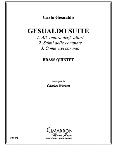 Gesualdo Suite — 杰苏阿尔多