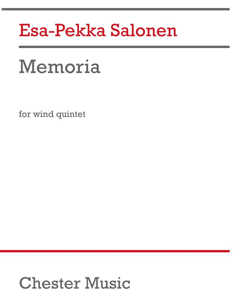 Memoria — Esa-Pekka Salonen