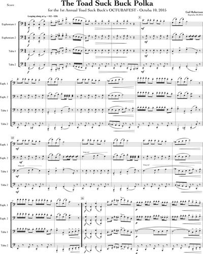 The Toad Suck Buck Polka — Gail Robertson