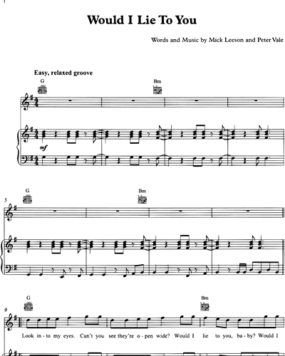 Would I Lie To You — Charles & Eddie