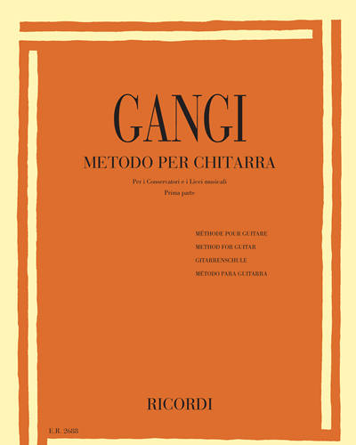 Metodo per chitarra prima parte — Mario Gangi