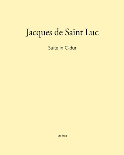 Suite in C major — Jacques de Saint Luc