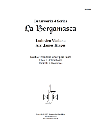 La Bergamasca — Lodovico Grossi da Viadana