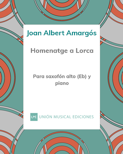 Homenatge a Lorca — Joan Albert Amargós