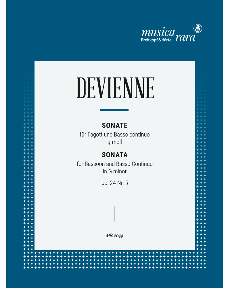 Sonata in G minor, op. 24/5 — François Devienne