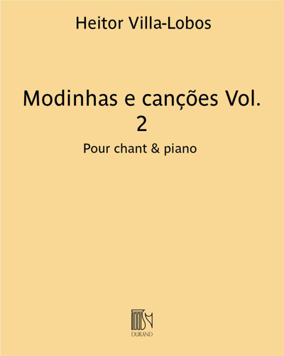 Modinhas e canções Vol. 2 — 维拉-洛博斯