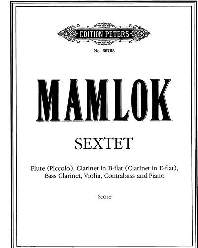 Sextet — Ursula Mamlok