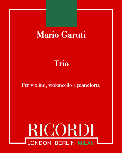 Trio — Mario Garuti