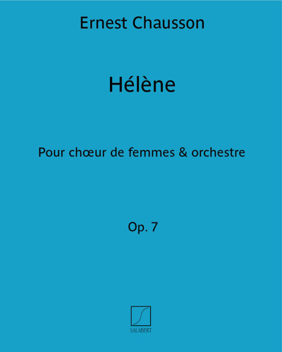 Hélène, op. 7 — 肖松
