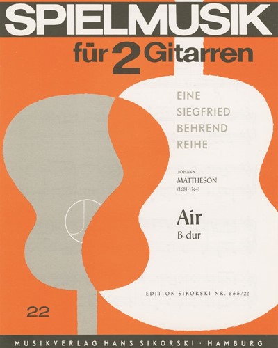 Air in B-flat major — Johann Mattheson