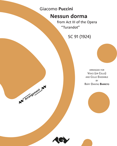 Nessun dorma (from Act III of the Opera “Turandot”) — 普契尼