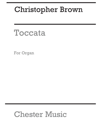 Toccata, op. 56 — Christopher Brown