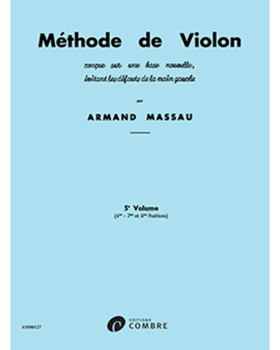 Method for Violin (6th, 7th and 8th Positions), Vol. 5 — Armand Massau
