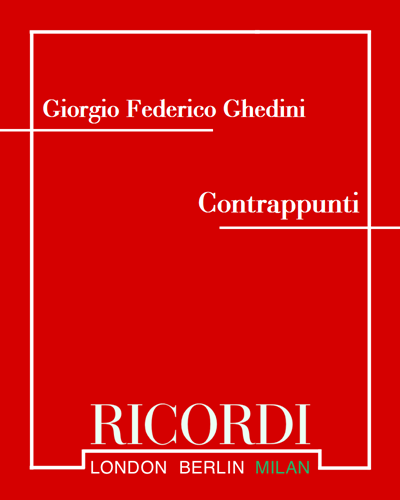 Contrappunti — Giorgio Federico Ghedini