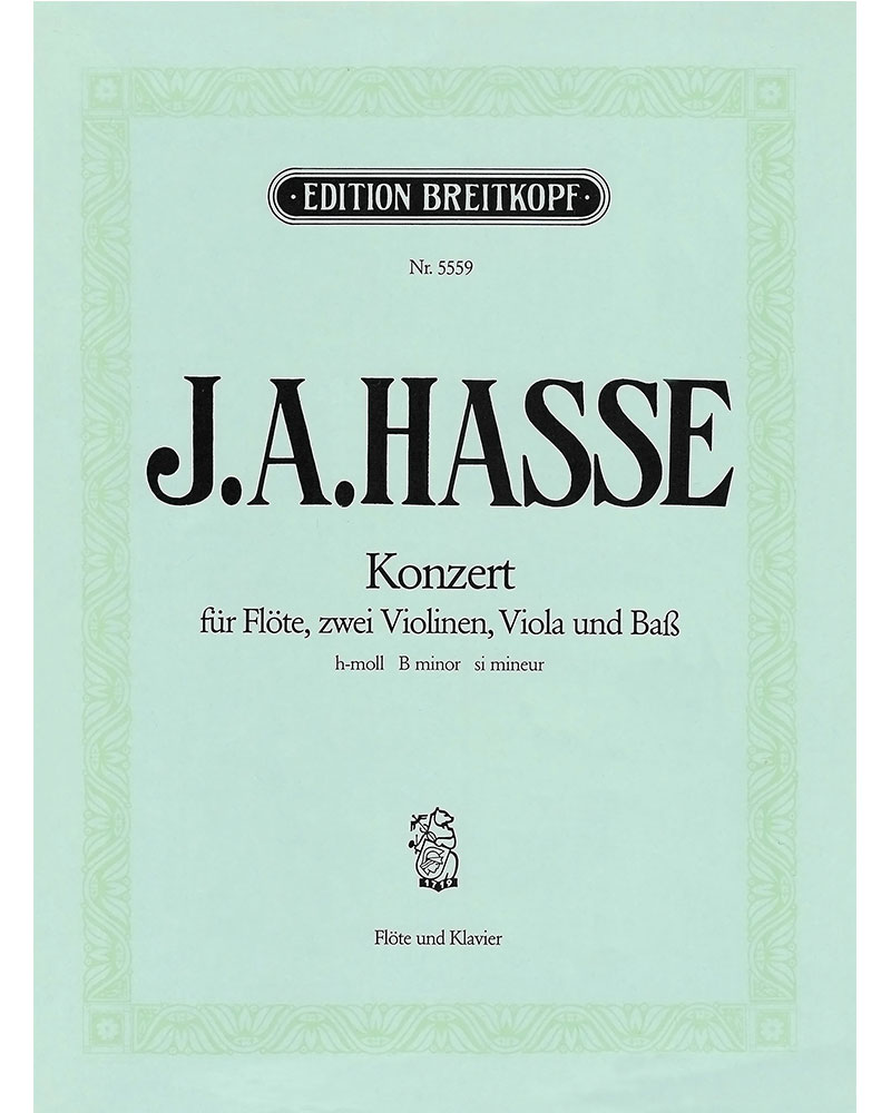 Flute Concerto in B minor — Johann Adolph Hasse