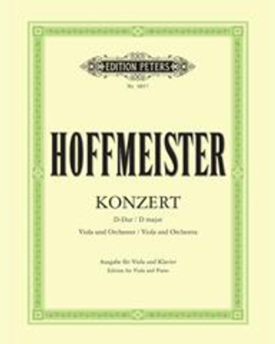Concerto in D — Franz Anton Hoffmeister