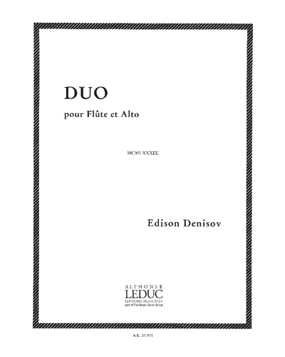 Duo pour Flûte et Alto — Edison Denisov