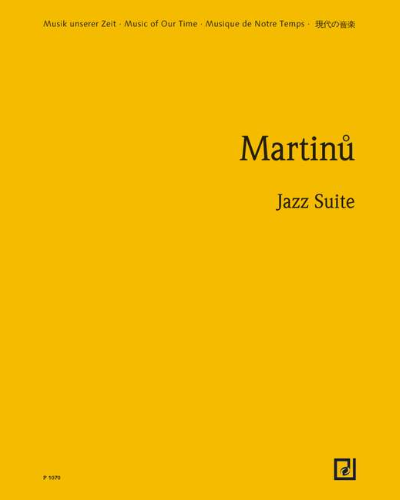 Jazz Suite, op. 172 — Bohuslav Martinů