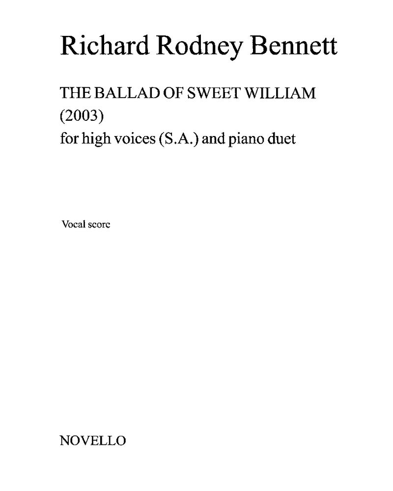 The Ballad of Sweet William — 理查德·罗德尼·贝内特